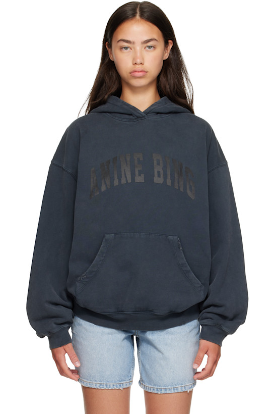 Black Harvey Hoodie