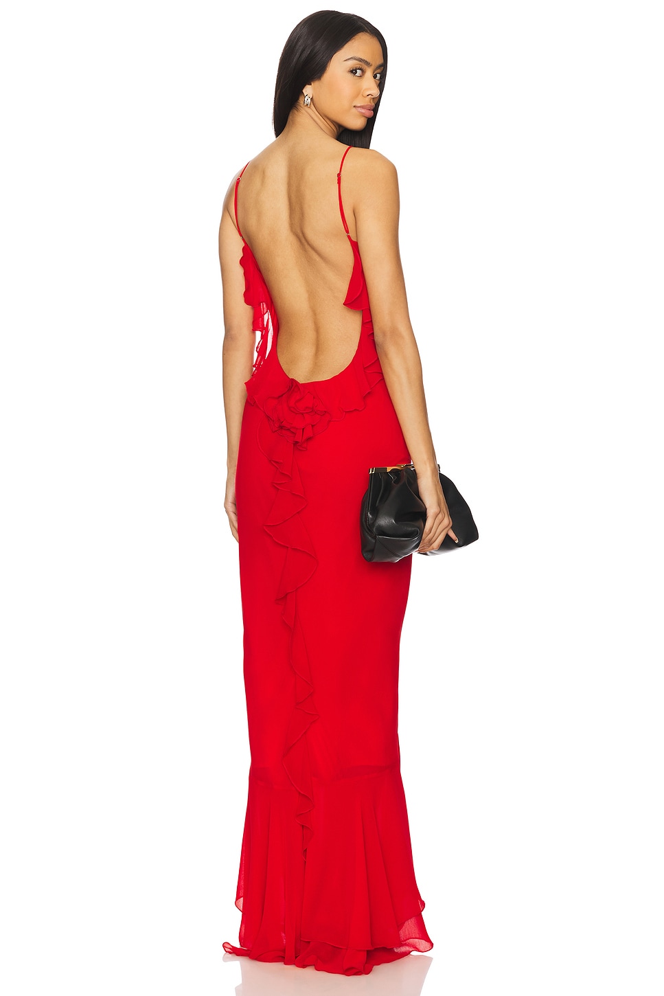 DELFI VESTIDO LOU in Cherry