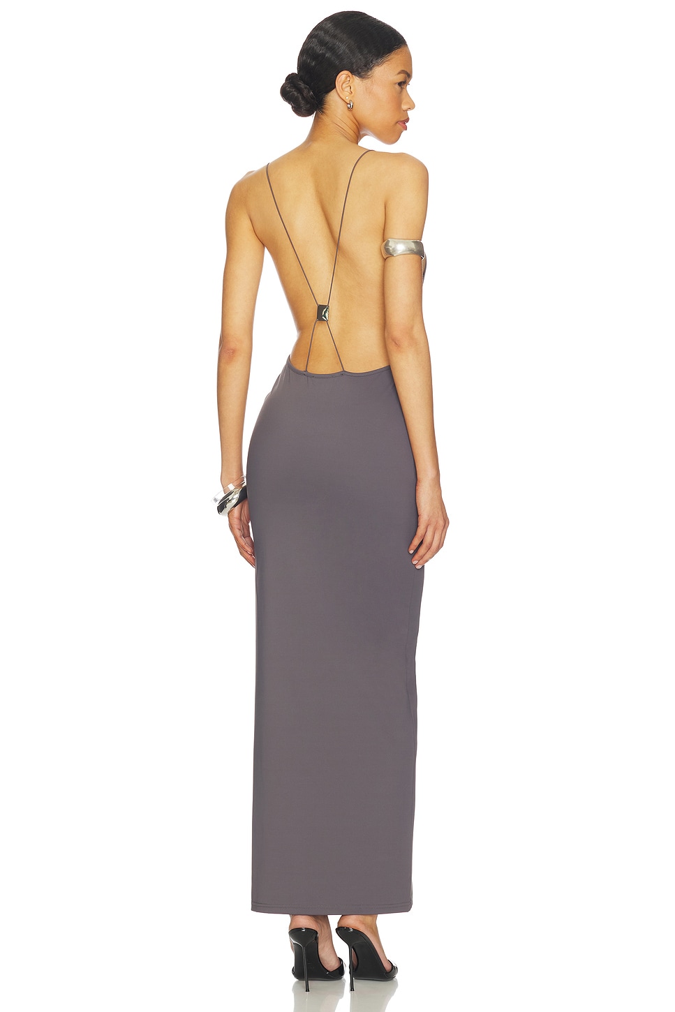 superdown Prina Maxi Dress in Grey