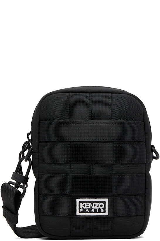 Black Kenzo Paris Sling Bag