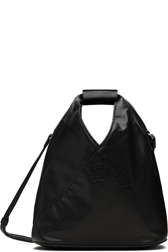 Black Triangle Crossbody Bag