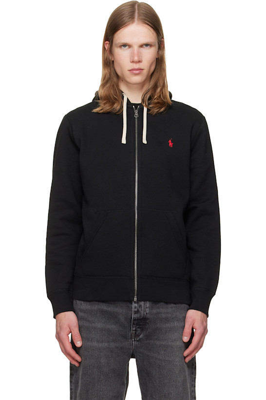 Black Fleece Full-Zip Hoodie