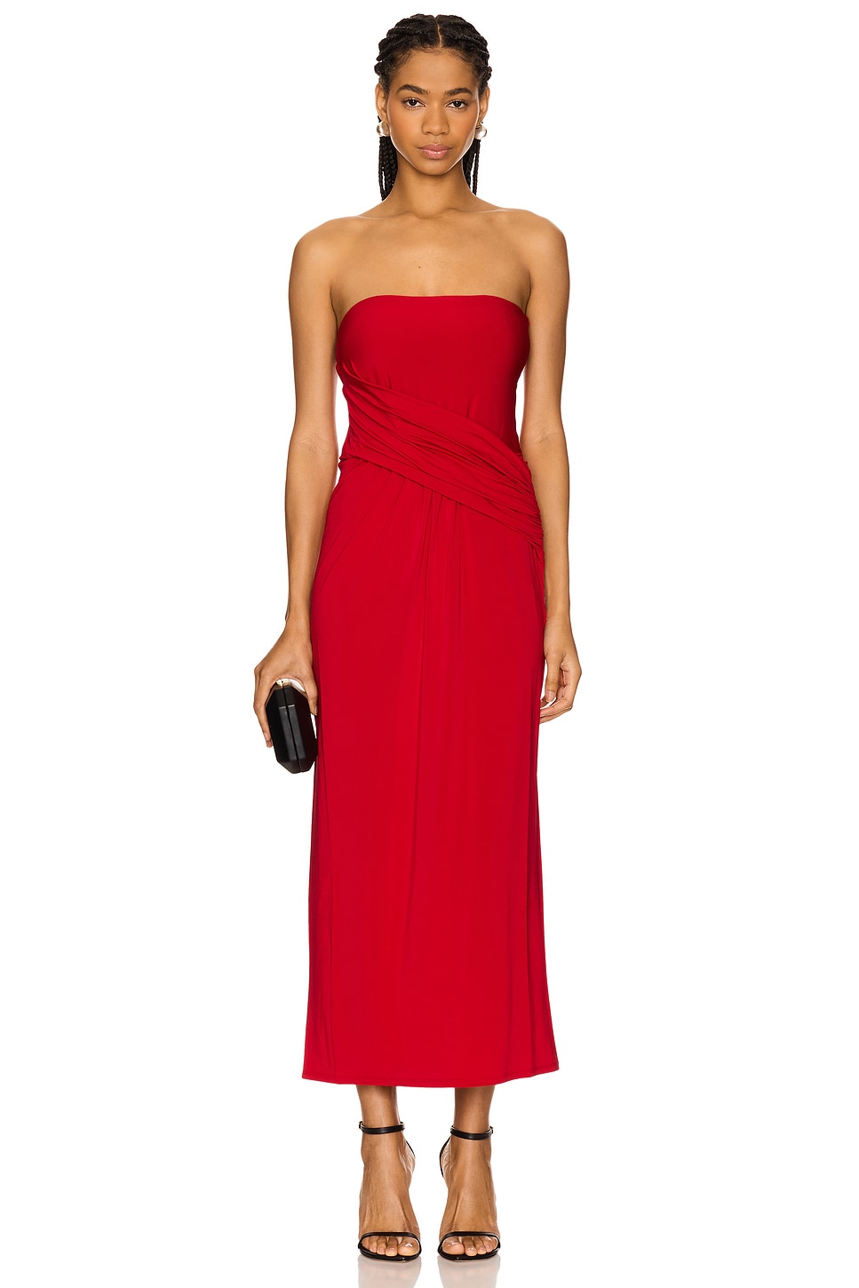 NBD Sloane Maxi Dress in Red
