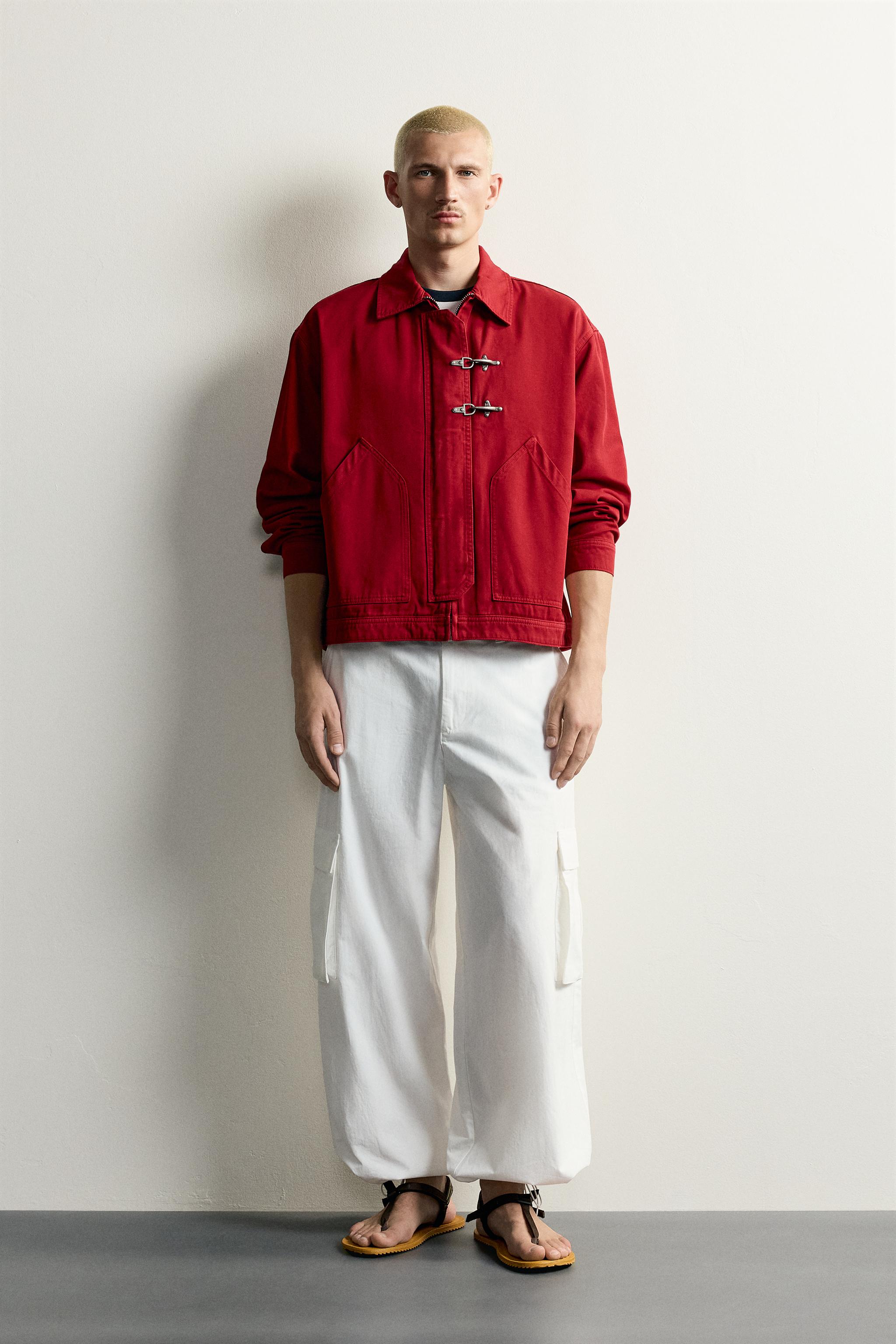 RELAXED FIT FIREMAN CLASP JACKET