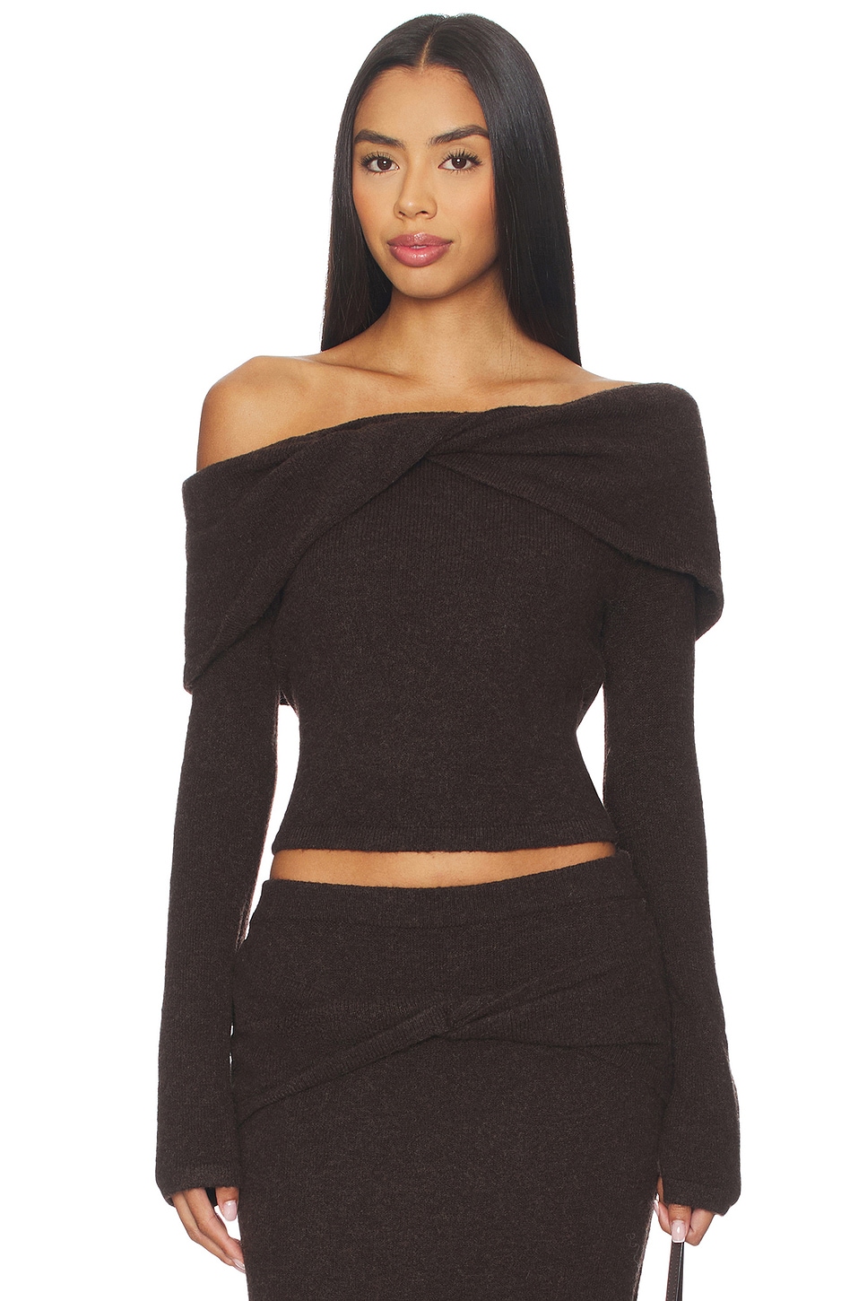4th & Reckless Selene Top in Chocolate