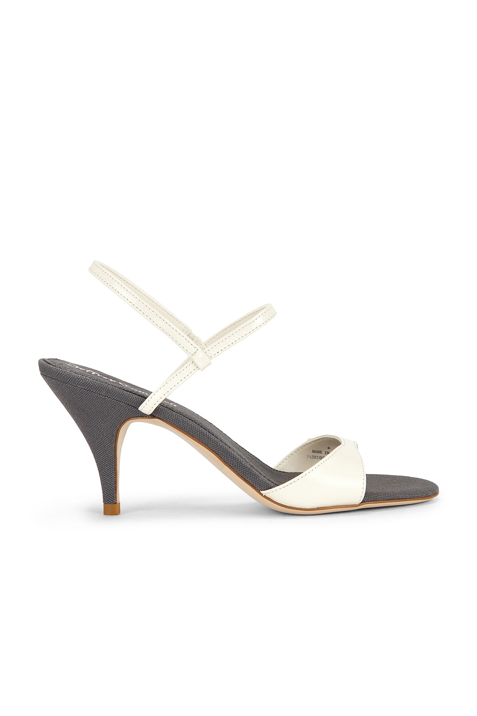 Jeffrey Campbell SANDALIA CALLA in White & Grey Combo