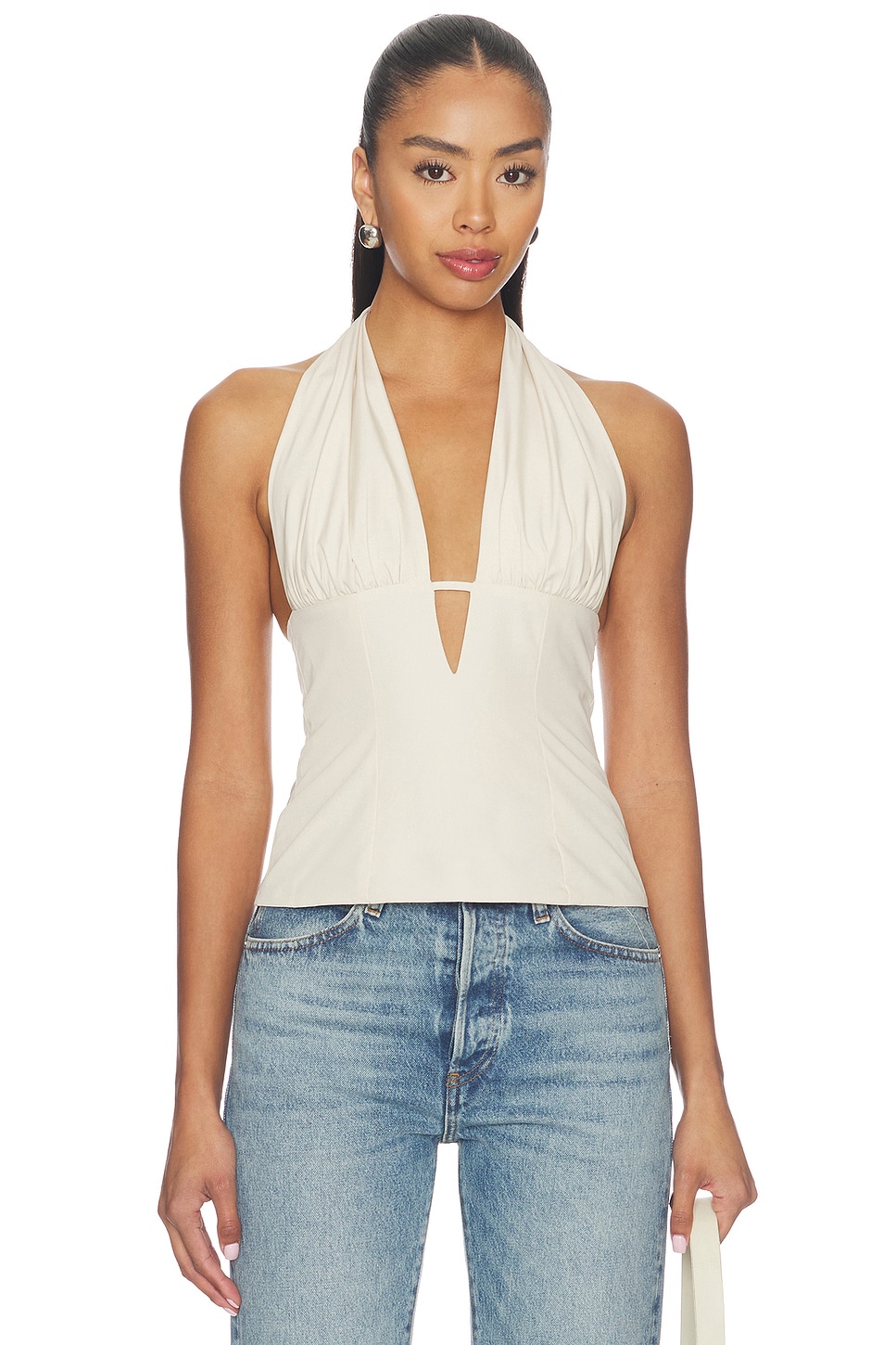 ALL THE WAYS Lydia Top in Cream