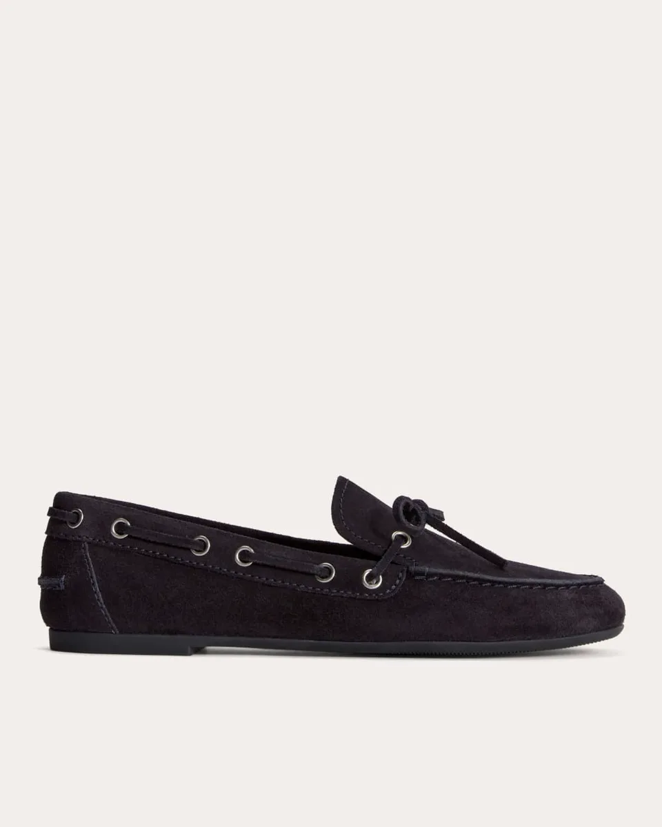 The Boat Shoe | Dark Navy