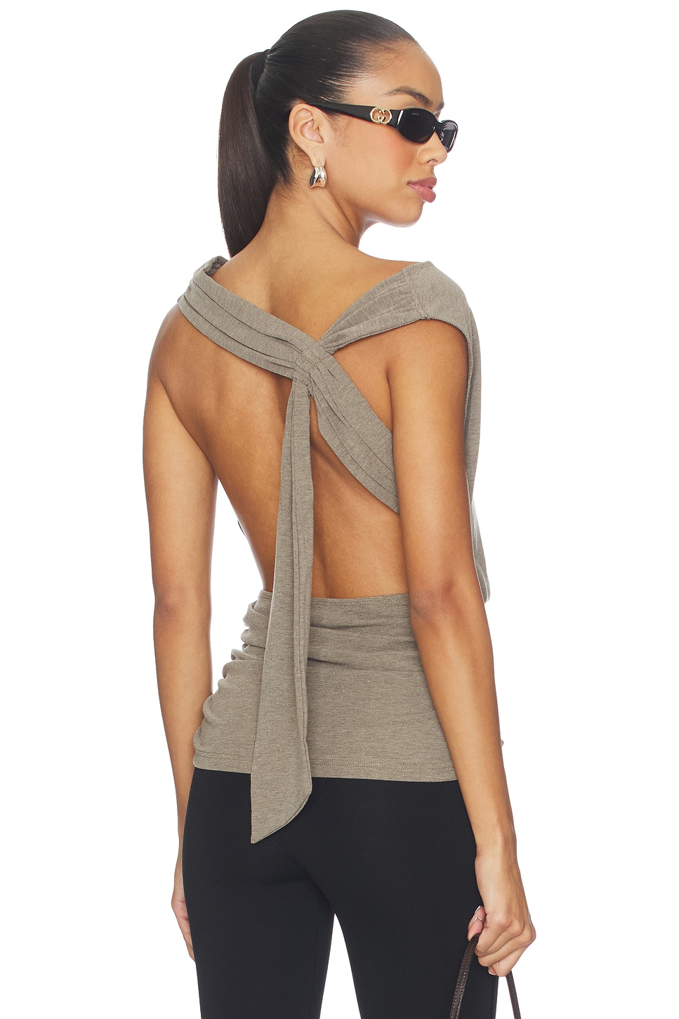 superdown Cecilia Top in Grey