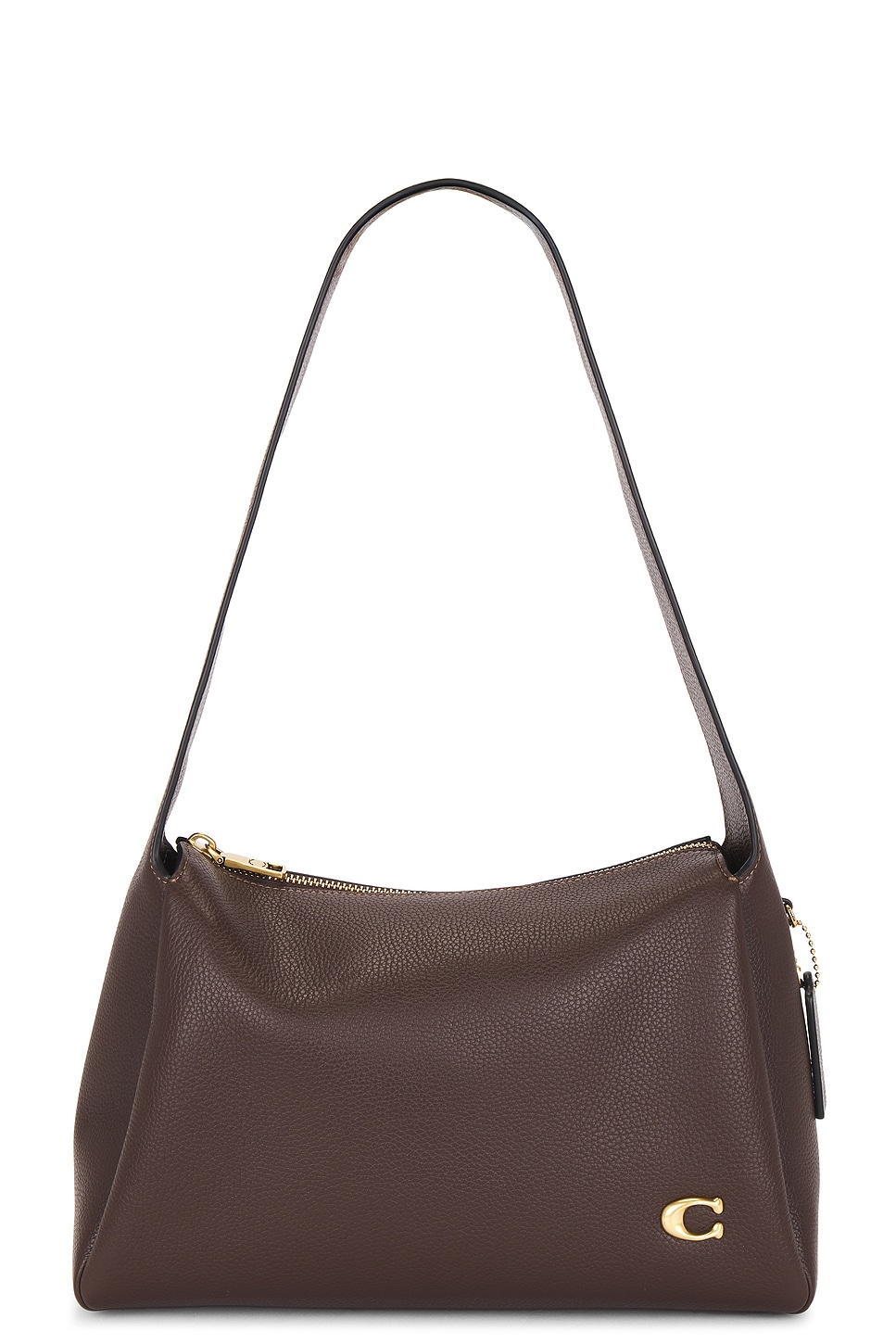 Coach Pebble Lola Shoulder Bag in Maple