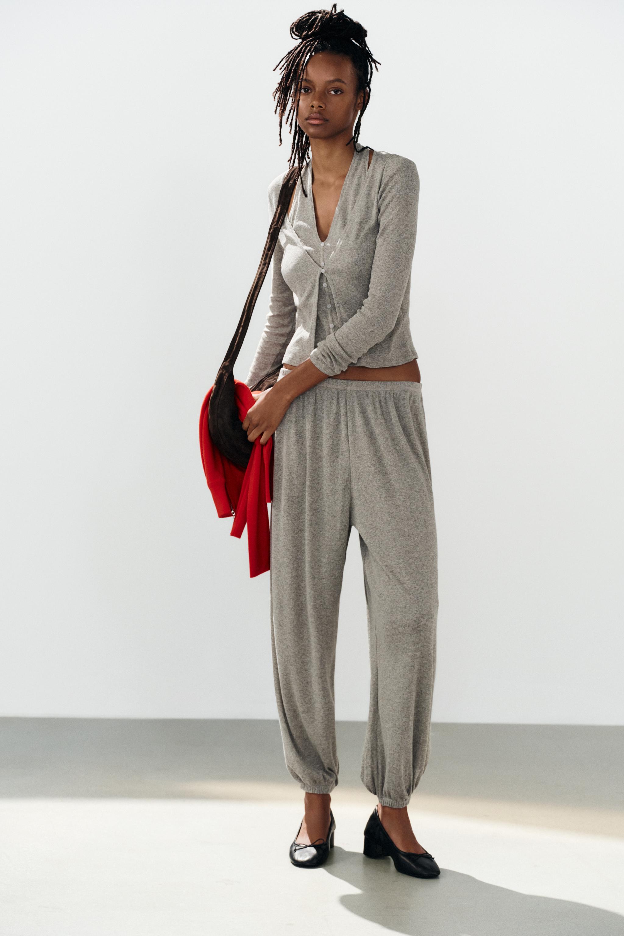 LAYERED EFFECT JACKET TOP