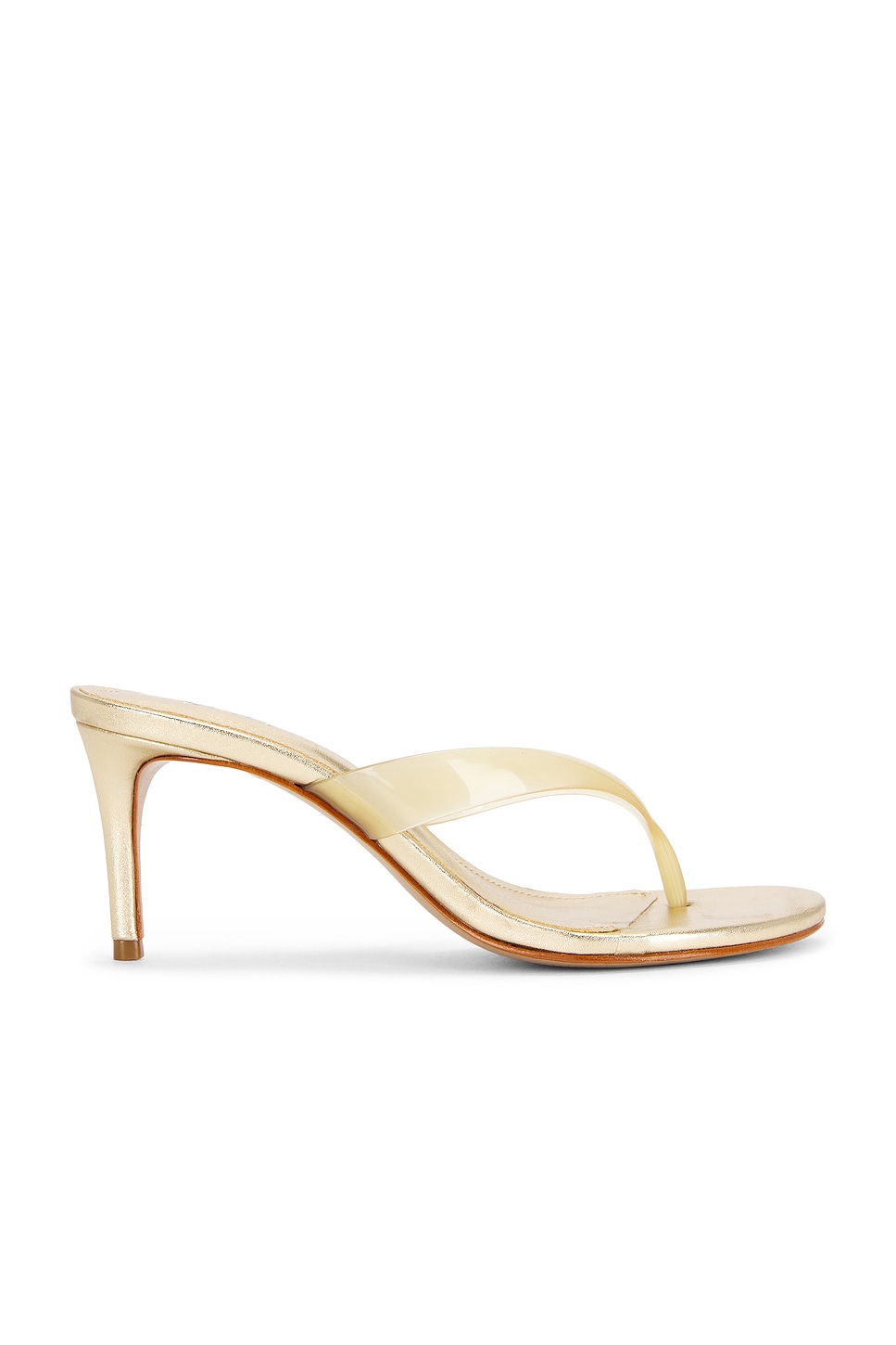 Schutz Roslyn Sandal in Platinum