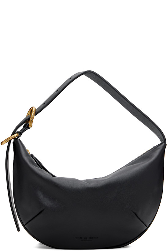 Black Mercer Small Leather Bag