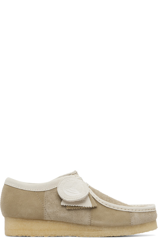 Beige Wallabee Derbys