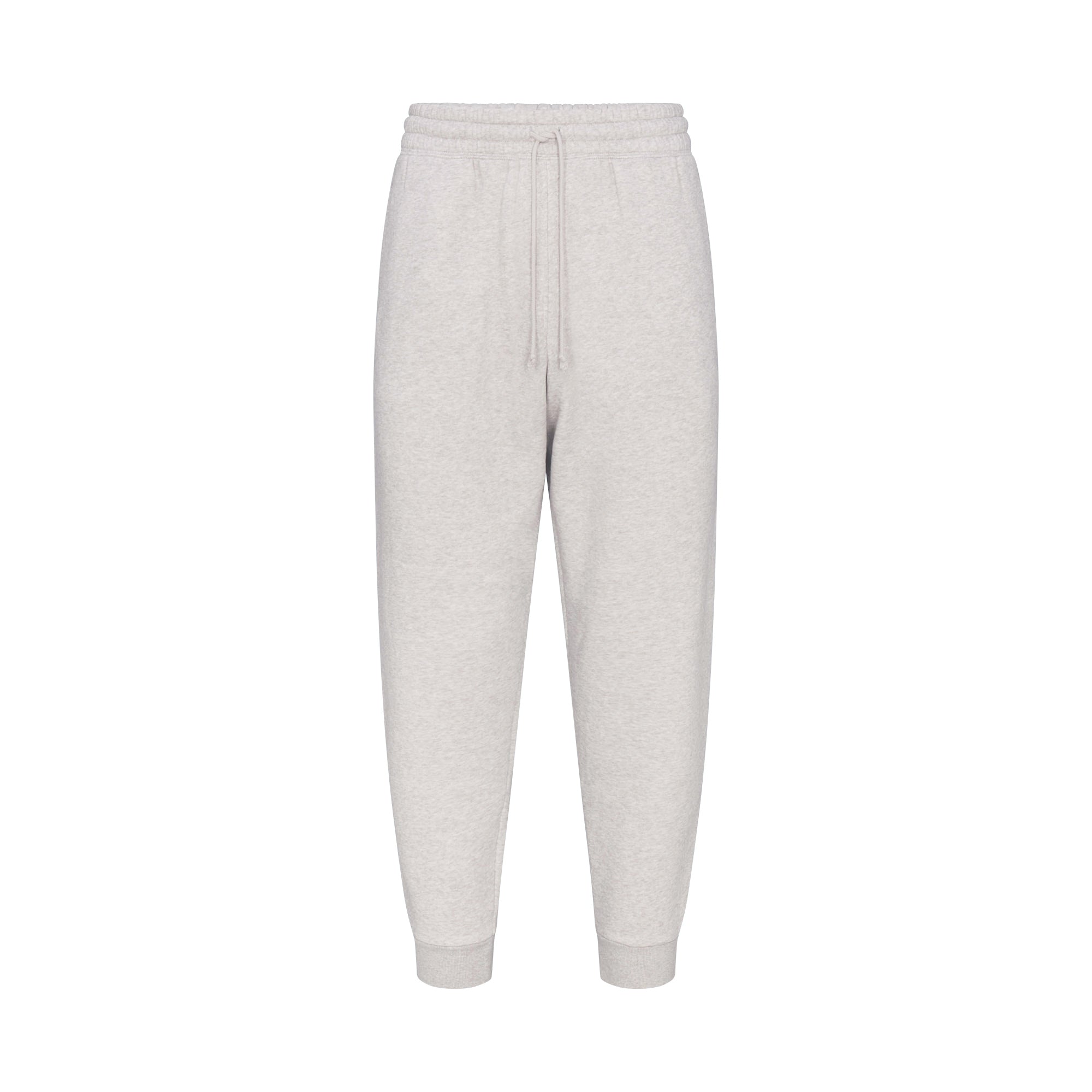 FLEECE LOUNGE MENS TAPERED JOGGER | LIGHT HEATHER GREY
