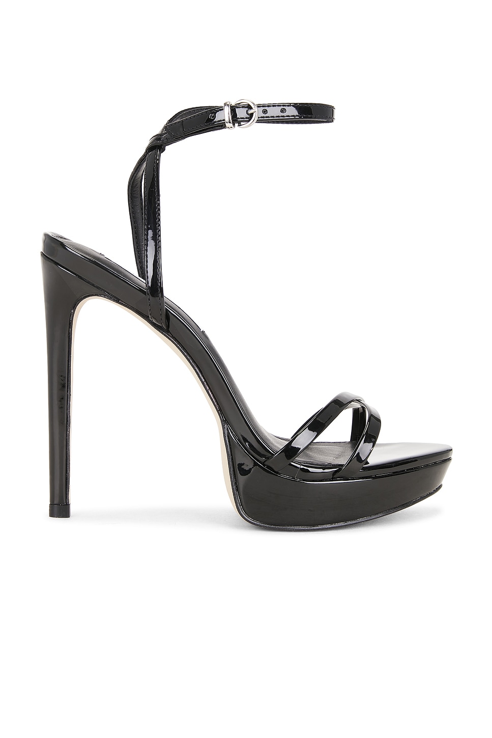 Steve Madden SANDALIA JUNI in Black Patent