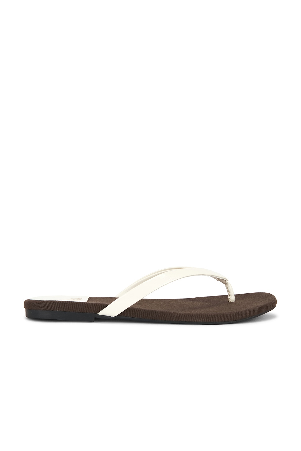 Jeffrey Campbell Kierra Sandal in Ivory & Brown Combo