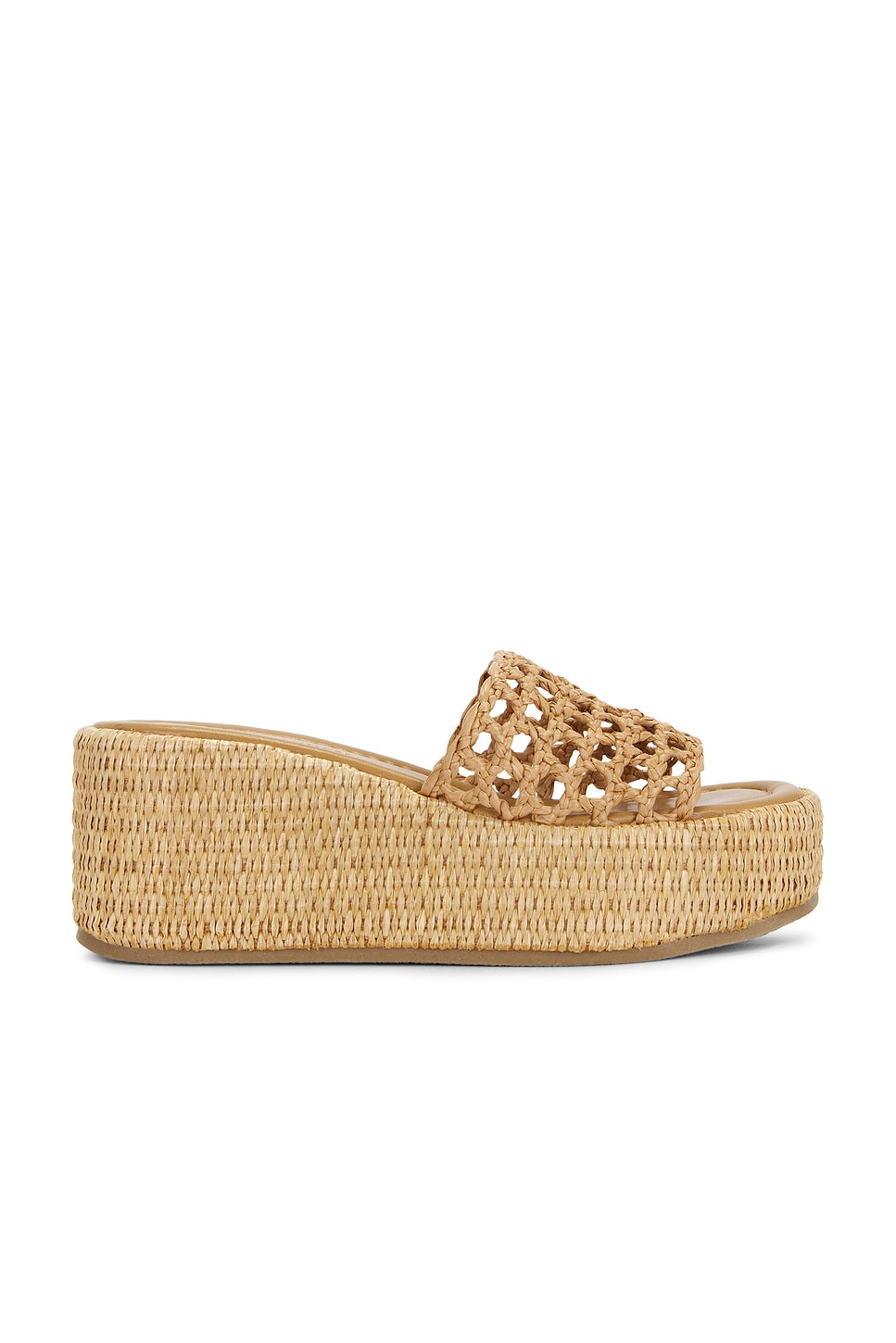 Steve Madden BRANDY 凉鞋 in Natural Raffia