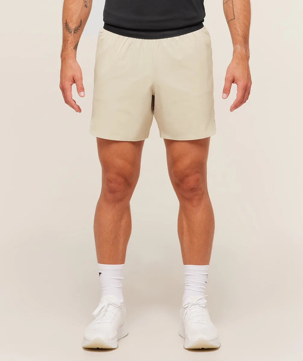 Gymshark Fit Repeat 6" Shorts - Pebble Grey