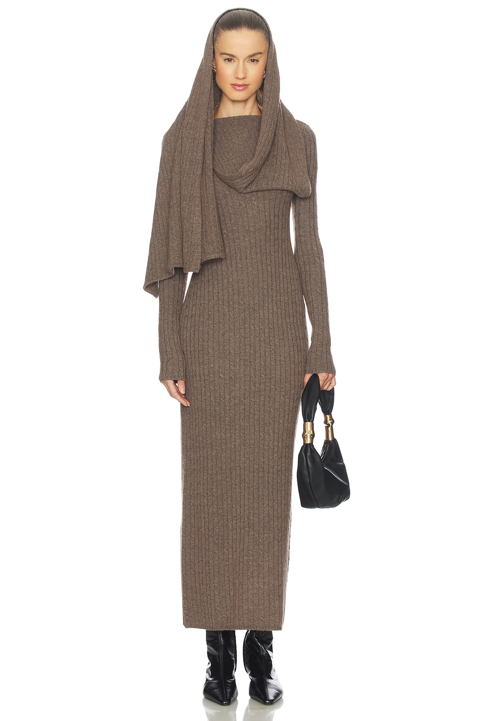 Cult Gaia ROBE MAXI NATACHA in Otter