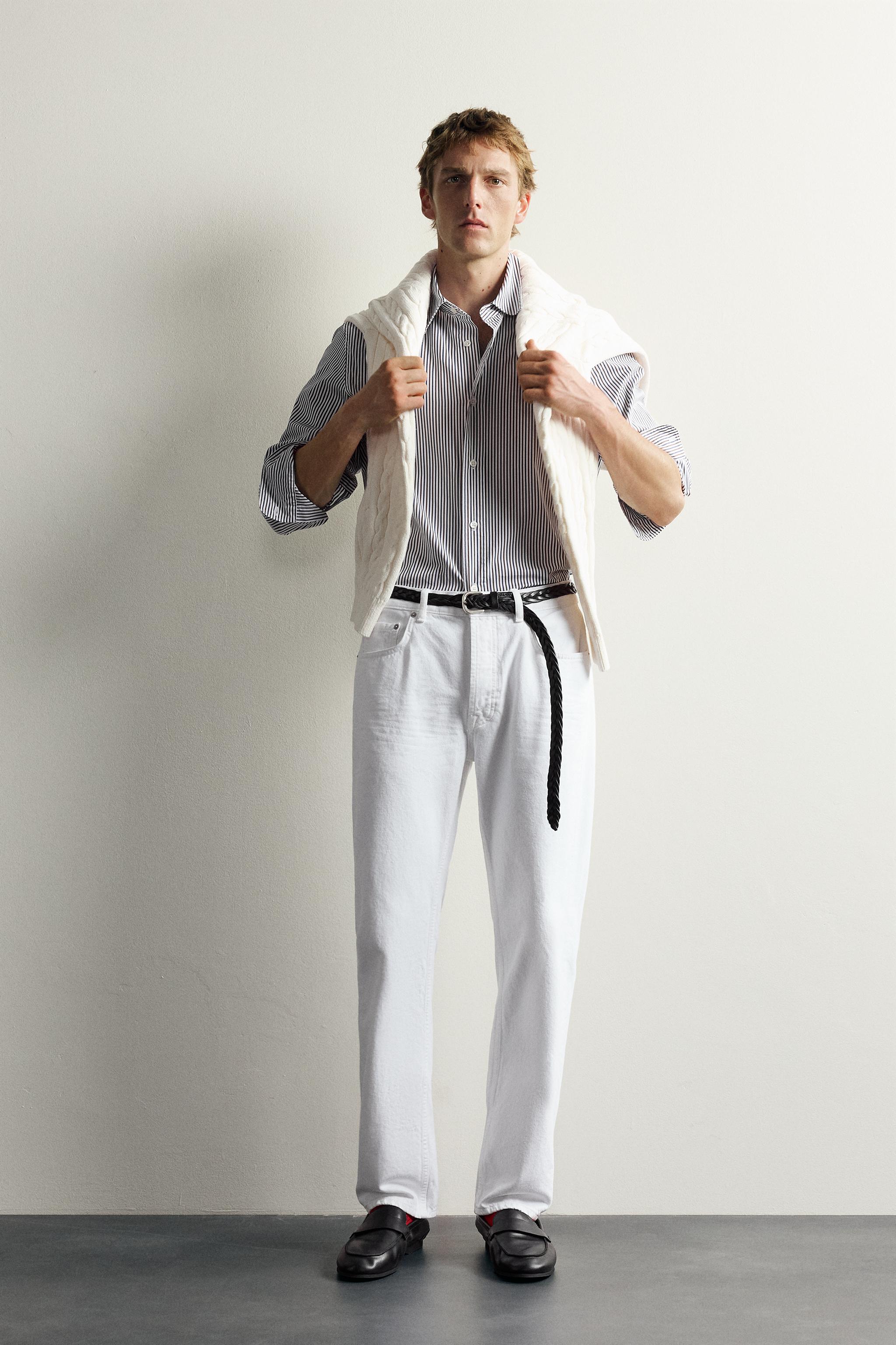 AARON LEVINE X ZARA STRAIGHT FIT JEANS