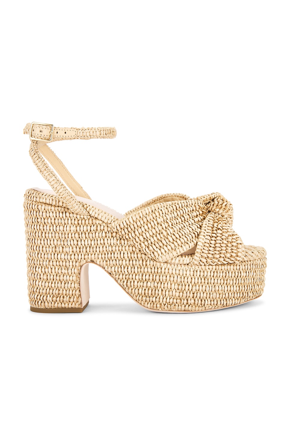 Loeffler Randall Chunky Platform Sandal in Natural