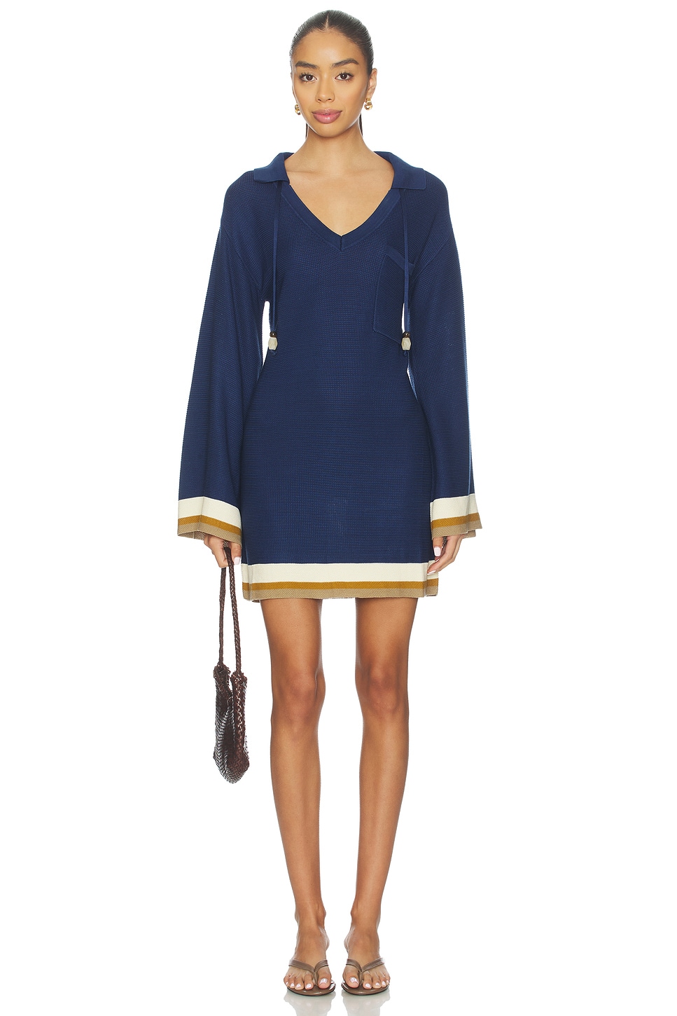 Sancia Willamina Knit Dress in Atlantic Stripe