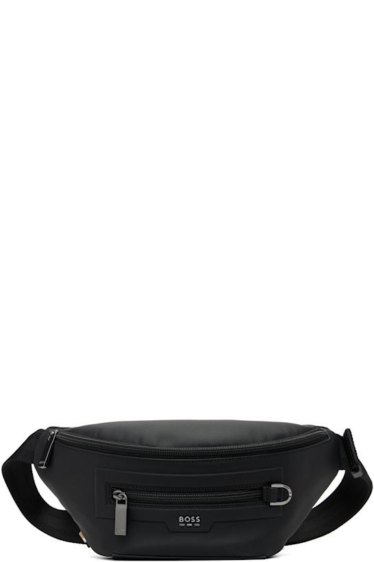 Black Canvas Belt Bag