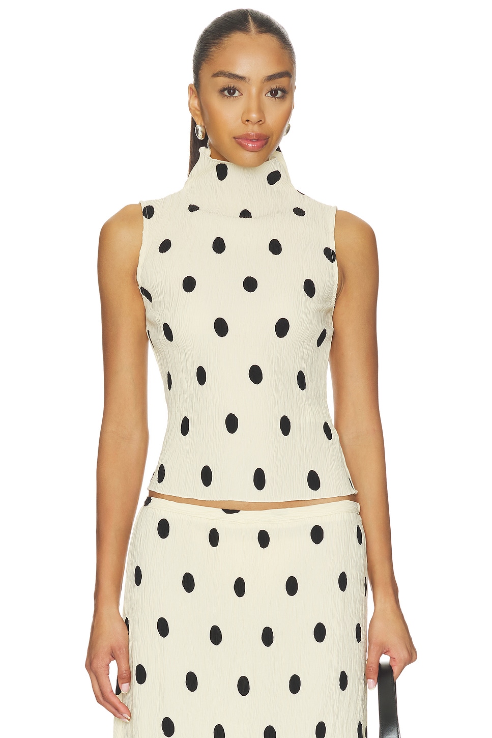 LIONESS x REVOLVE Ford Top in Porcelain Polka