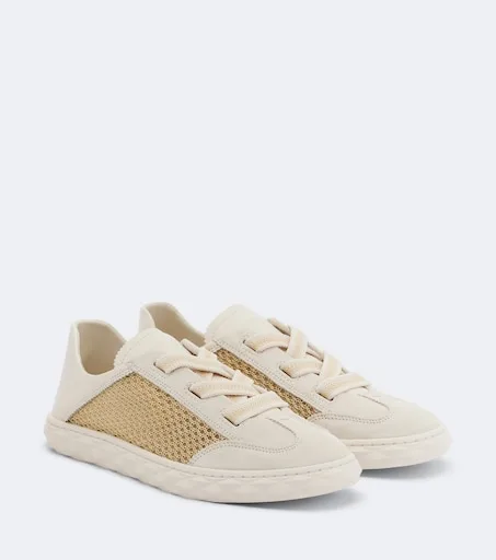 Diamond Light Flex suede sneakers
