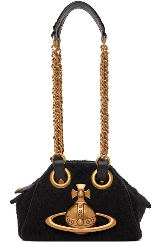 Black Archive Orb Chain Hand Bag