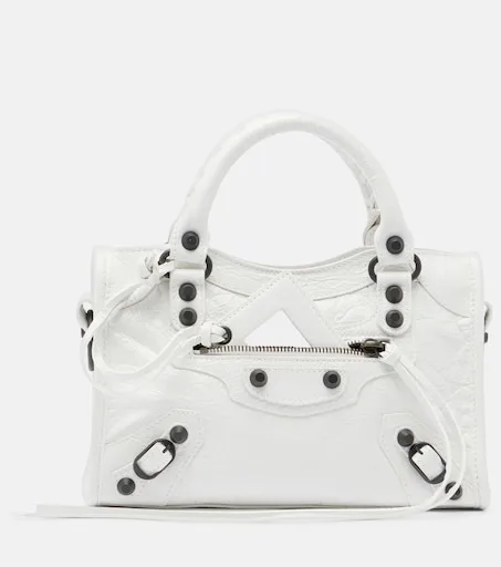 Le City Mini leather top-handle bag