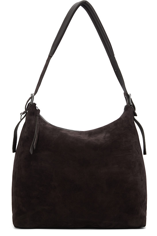 Brown Belted Tote
