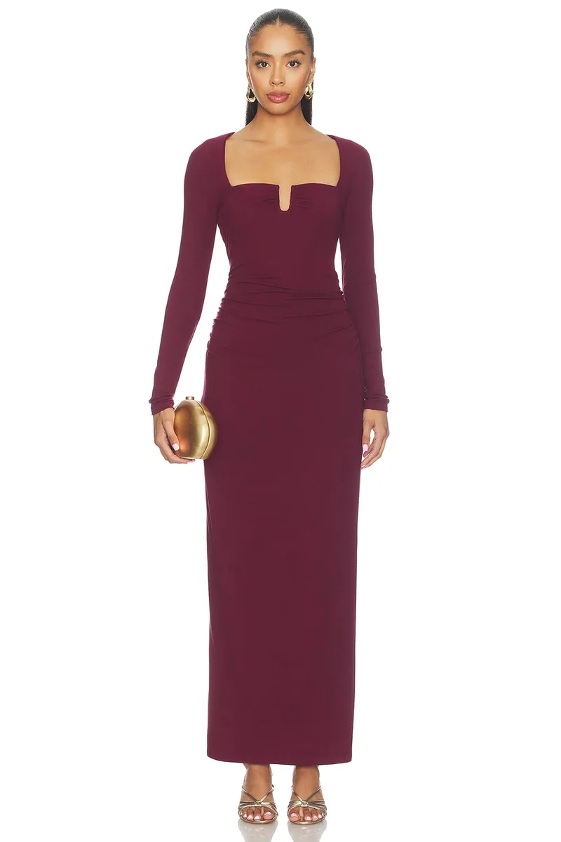 SOVERE Lola Dress in Vino