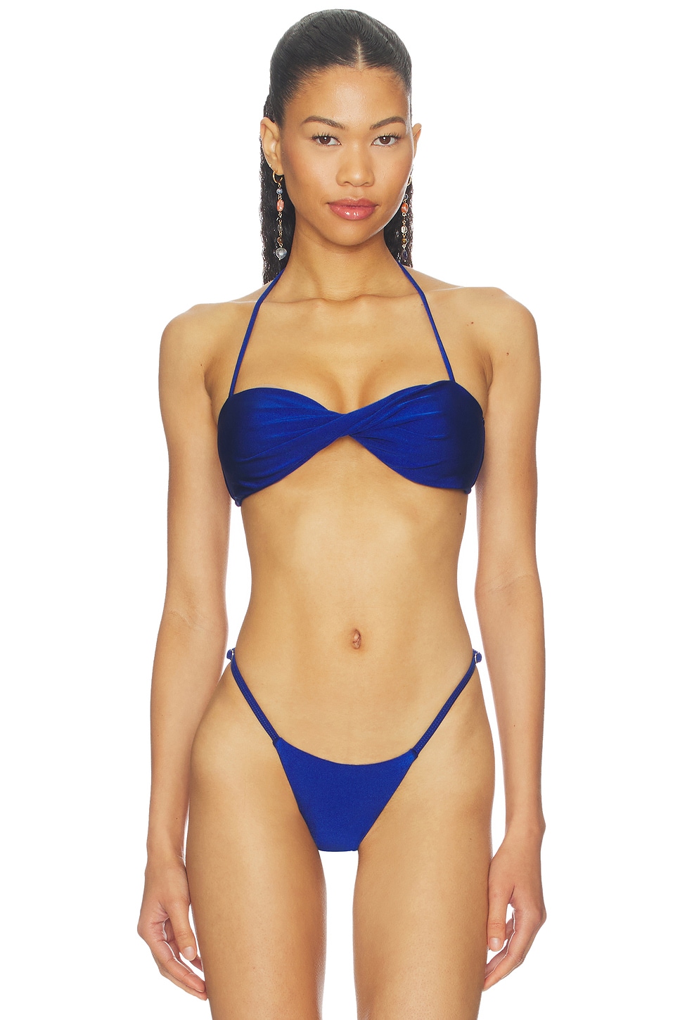 Bananhot Ciel Bikini Top in Deep Ocean
