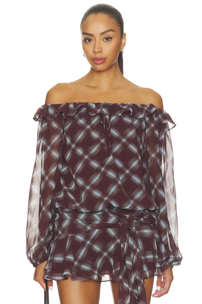 NIA Lucero Top in Merlot