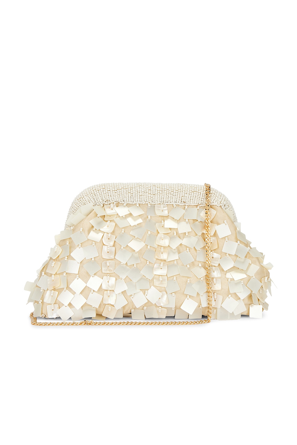 LSPACE Vienna Clutch in Cream