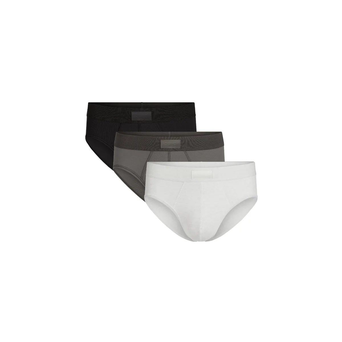 SKIMS COTTON MENS BRIEF 3-PACK | HEATHER MULTI