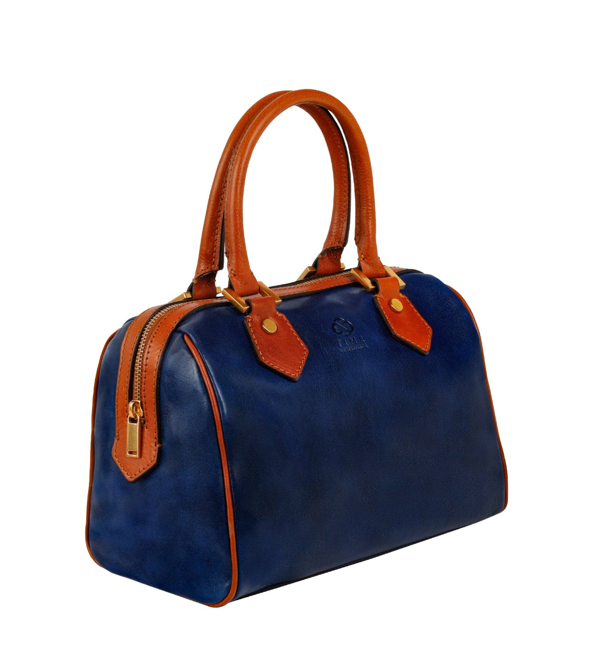 Leather Barrel Bag - Image 10