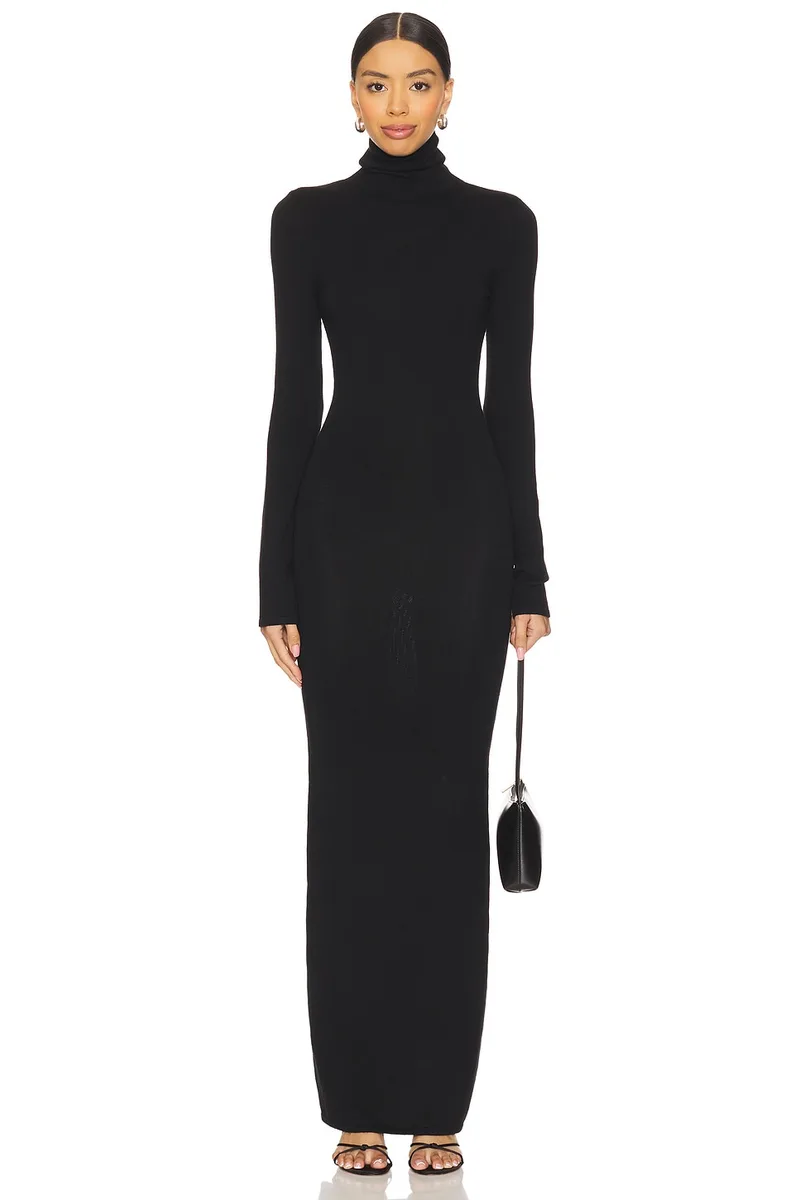 Lovers and Friends Emaline Maxi Dress in Black
