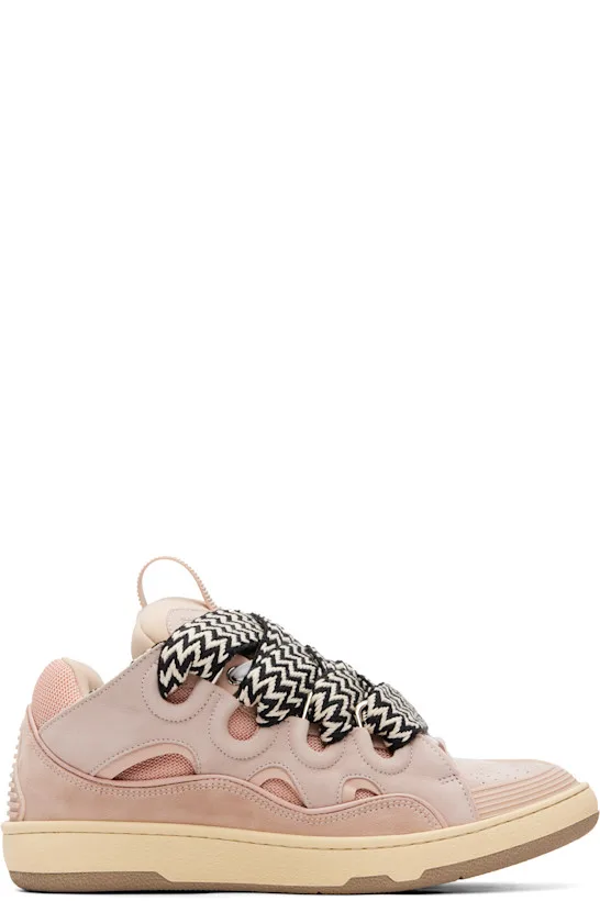 Pink Curb Sneakers
