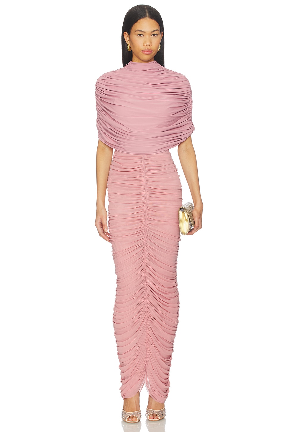 Deme by Gabriella Vienna Dress in Mauve Pink