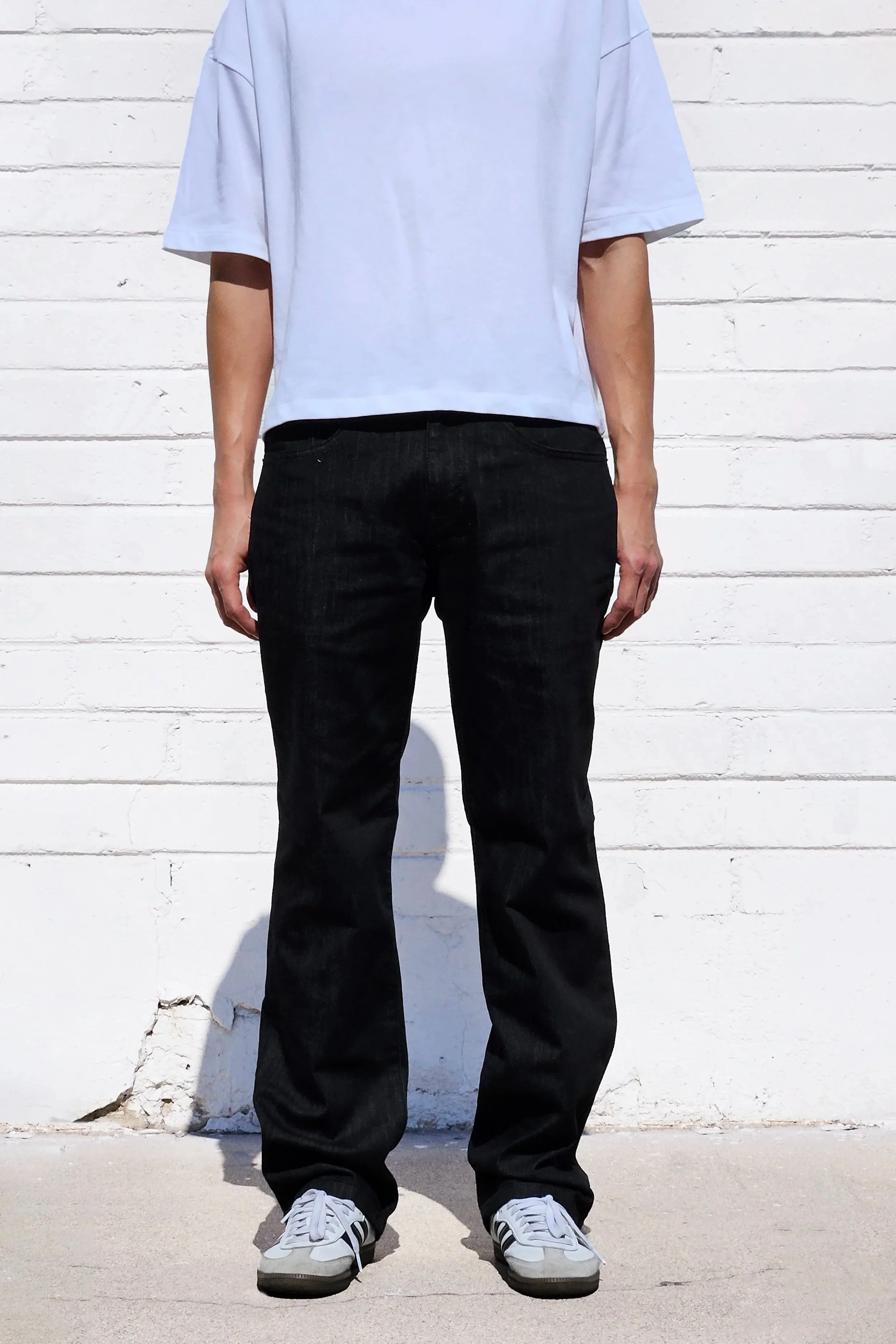 Washed Black Relaxed Fit Jeans - Image 2