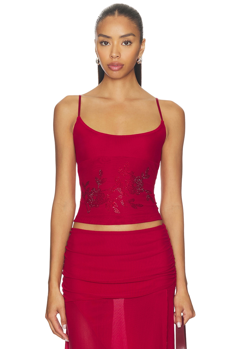 Tiger Mist OCTAVIA 上装 in Red