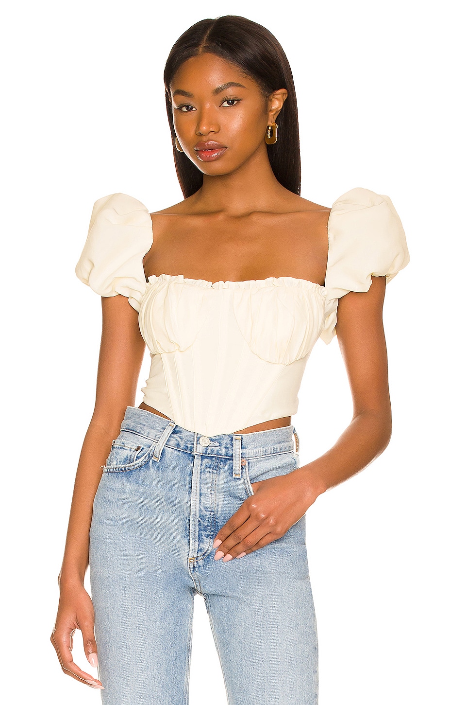 LPA Claudette Top in Ivory
