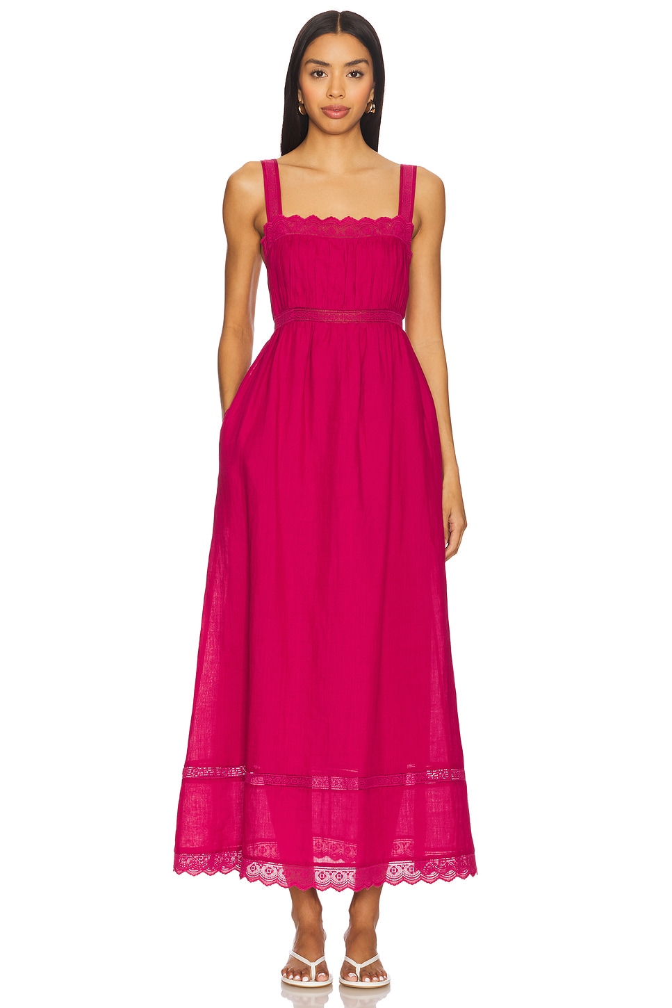 Posse Grace Shift Dress in Dragon Fruit