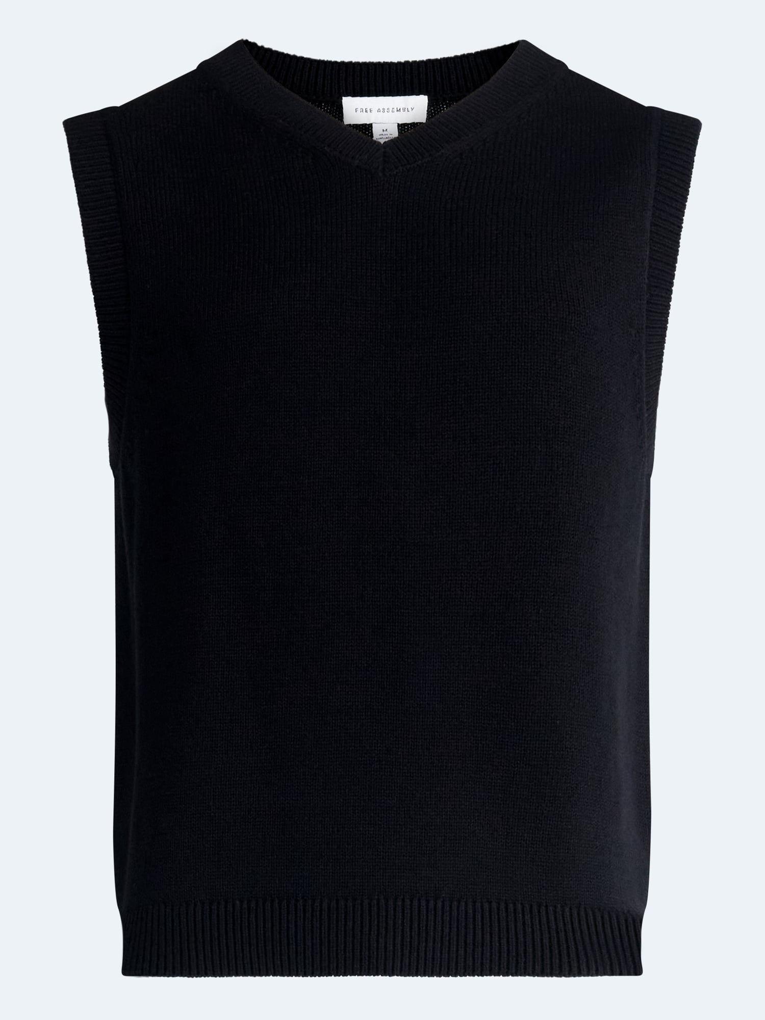 Free Assembly Men's Sweater Vest, Sizes XS-3XL - Image 5