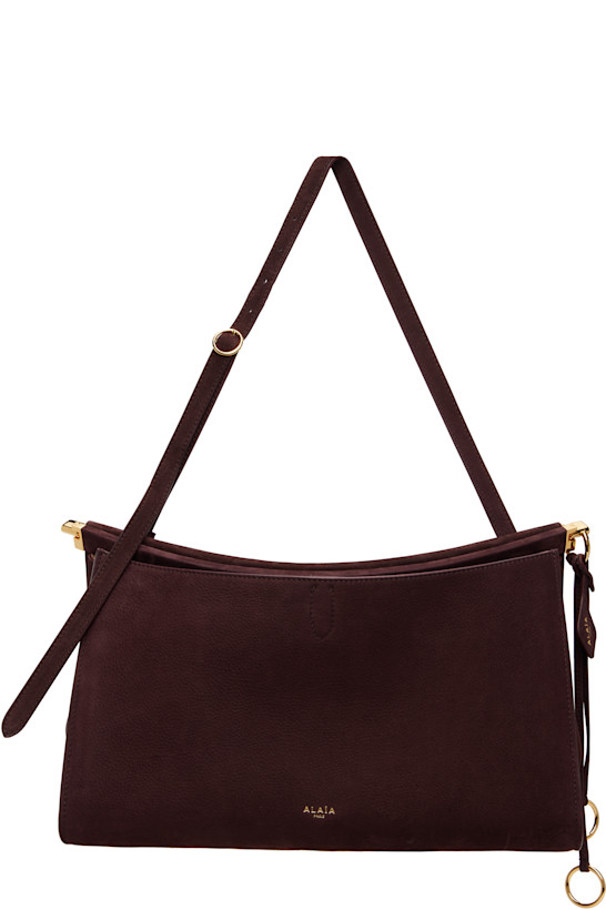 Burgundy 'Le Click' Pocket 35 Bag