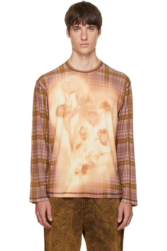 Beige T-Joy-Ls T-shirt