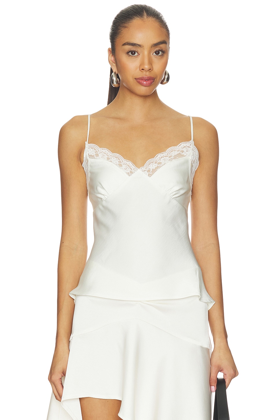 LIONESS Costa Top in Porcelain